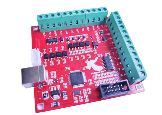 超能型USB接口MACH3 运动控制卡飞雕卡雕刻机控制板CNC接口板(图2)