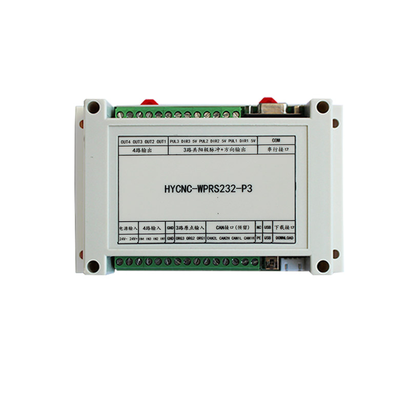 RS232\蓝牙接口(APP) MODBUS-RTU 三轴可编程步进电机控制器  HYCNC-WPRS232-P3